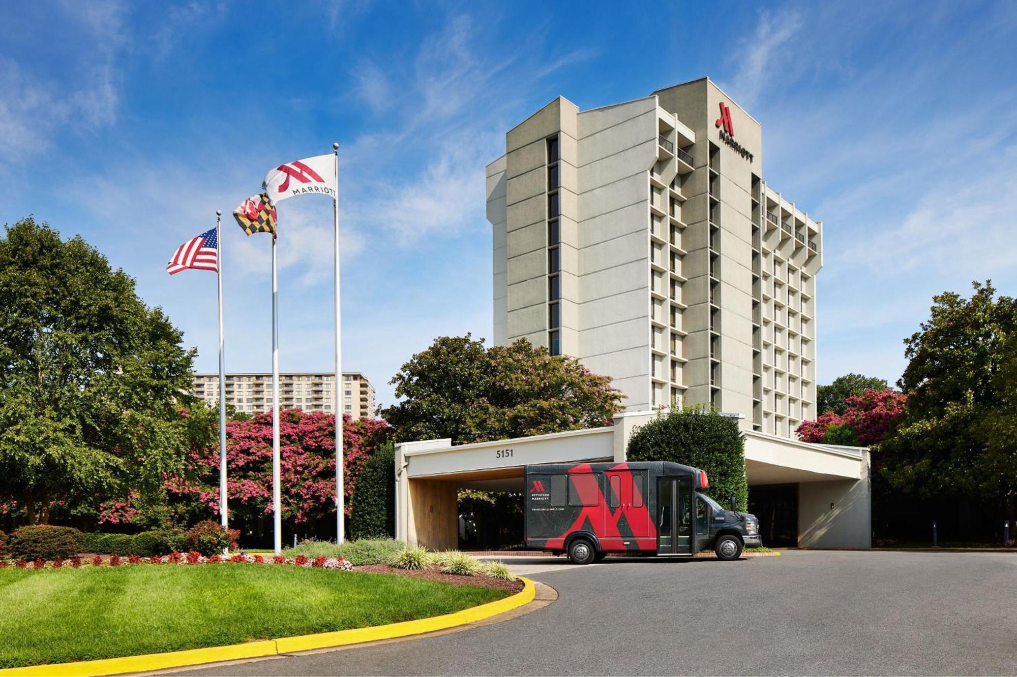 Hotel Bethesda Marriott Exterior foto